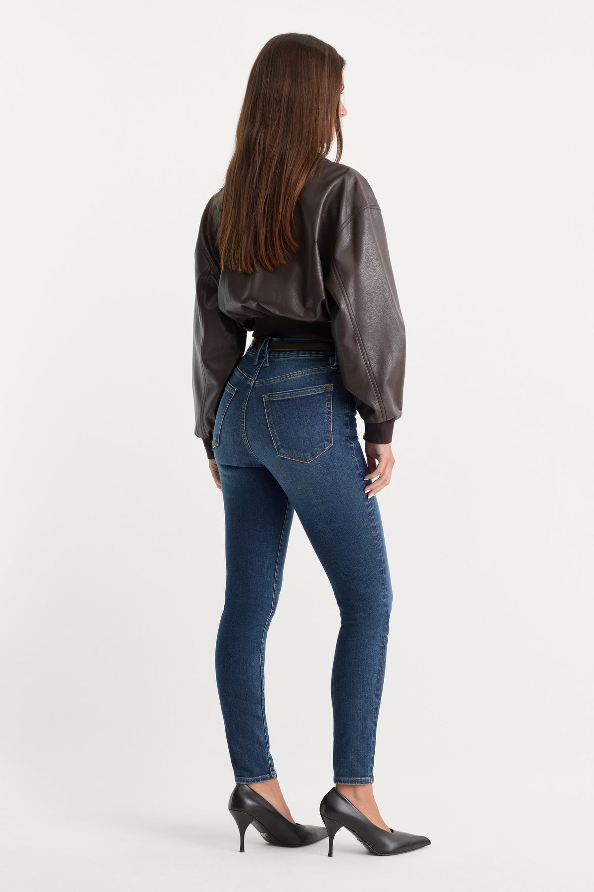 Premium ALWAYS FITS GOOD LEGS SKINNY JEANS INDIGO446