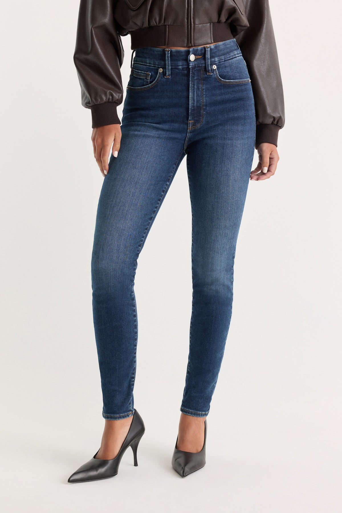 Premium ALWAYS FITS GOOD LEGS SKINNY JEANS INDIGO446