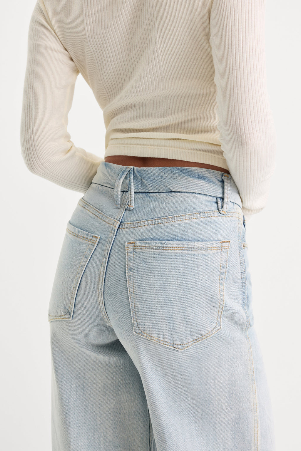 Premium GOOD SKATE WIDE LEG JEANS INDIGO634