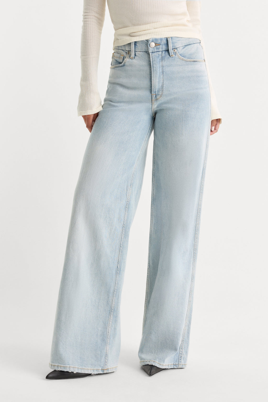 Premium GOOD SKATE WIDE LEG JEANS INDIGO634