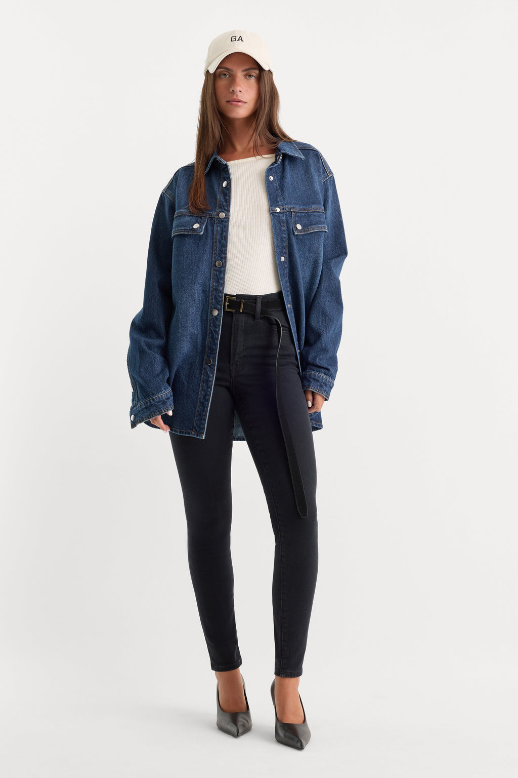 Premium ALWAYS FITS GOOD LEGS SKINNY JEANS BLACK165