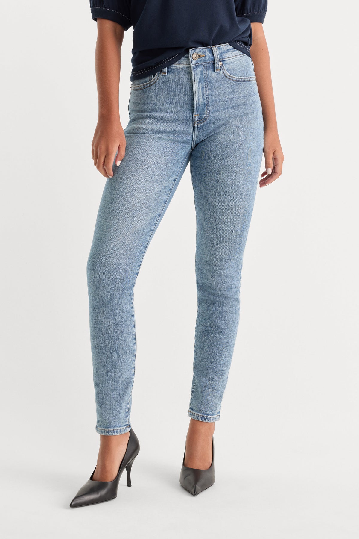 Premium GOOD LEGS SKINNY JEANS INDIGO1154