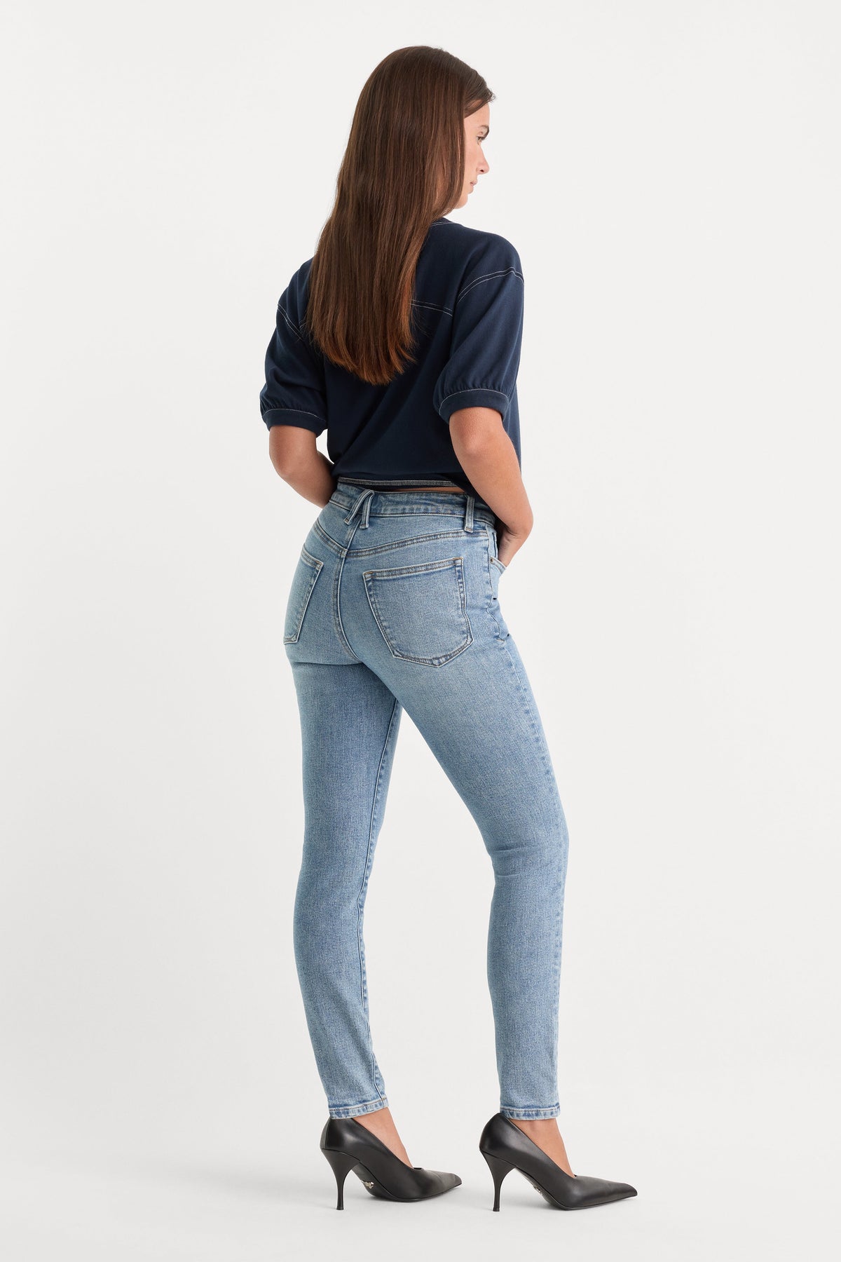 Premium GOOD LEGS SKINNY JEANS INDIGO1154