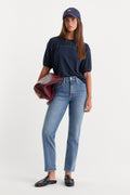 Premium ALWAYS FITS GOOD LEGS STRAIGHT JEANS LONG INDIGO316