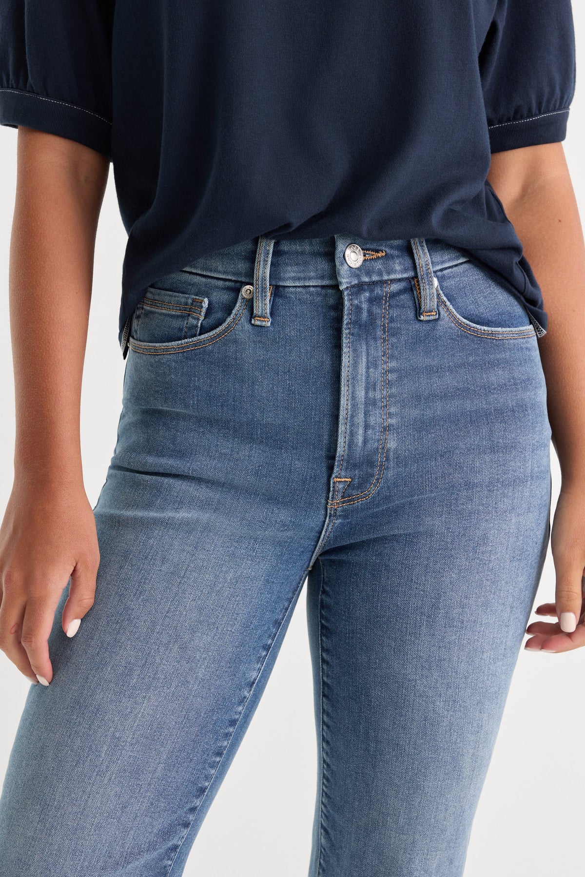 Premium ALWAYS FITS GOOD LEGS STRAIGHT JEANS LONG INDIGO316