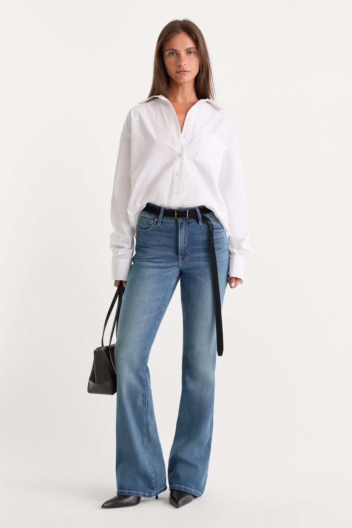 Premium SOFT TECH GOOD CLASSIC BOOTCUT JEANSINDIGO863
