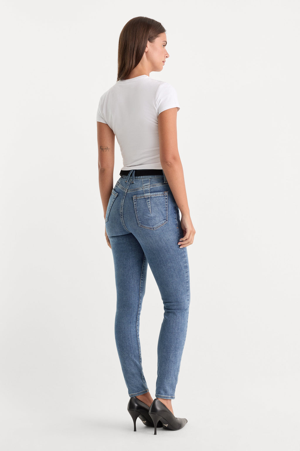 Premium ALWAYS FITS GOOD LEGS SKINNY JEANS INDIGO316
