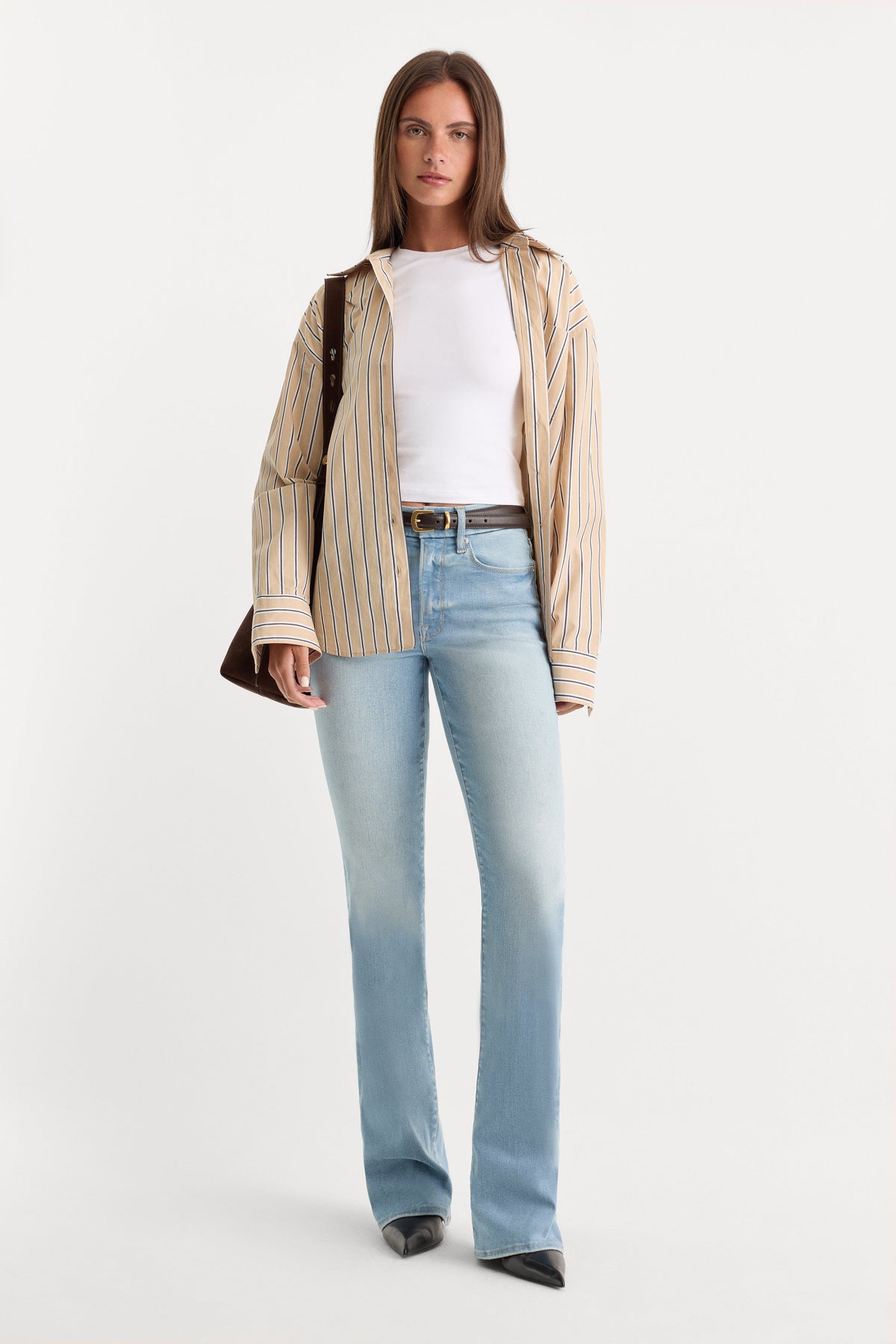 Premium ALWAYS FITS GOOD CLASSIC BOOTCUT JEANS INDIGO448
