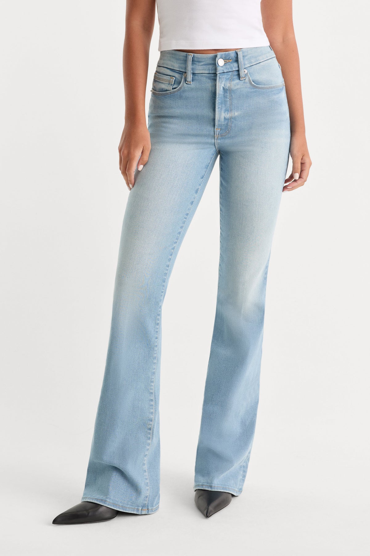 Premium ALWAYS FITS GOOD CLASSIC BOOTCUT JEANS INDIGO448