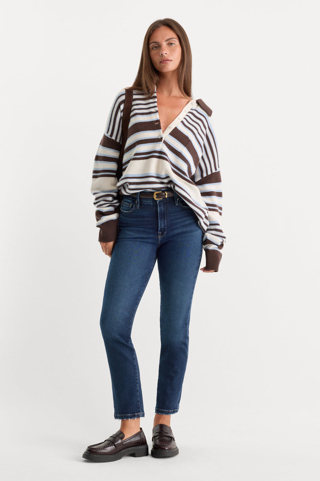 Premium SOFT TECH GOOD LEGS STRAIGHT JEANS INDIGO511