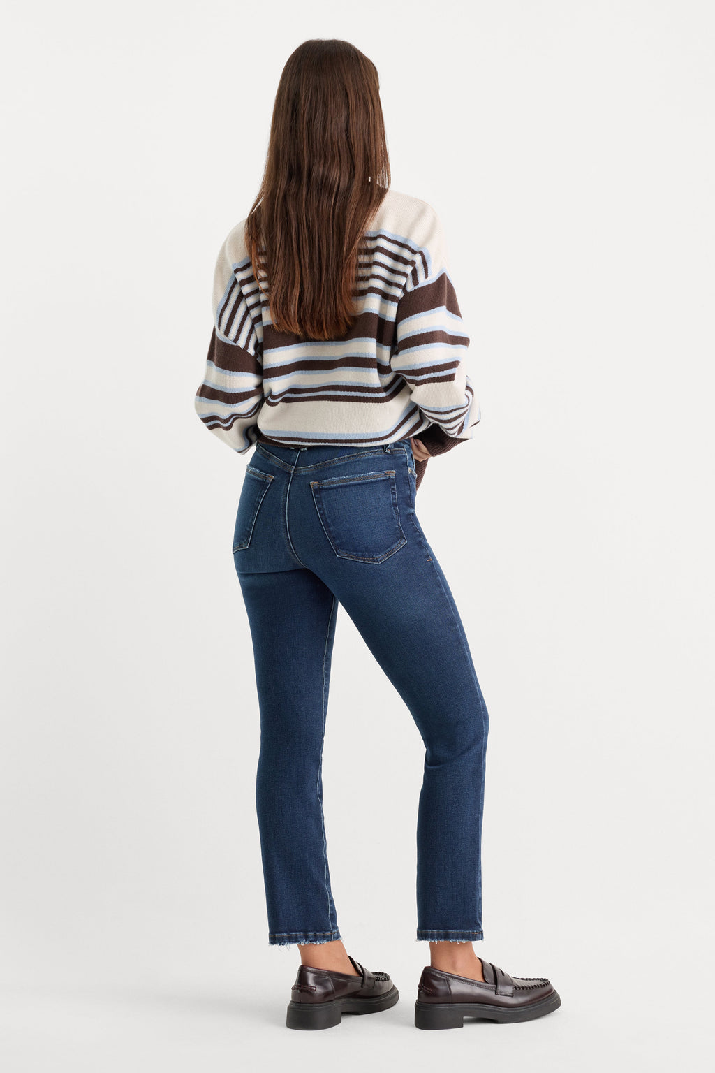 Premium SOFT TECH GOOD LEGS STRAIGHT JEANS INDIGO511