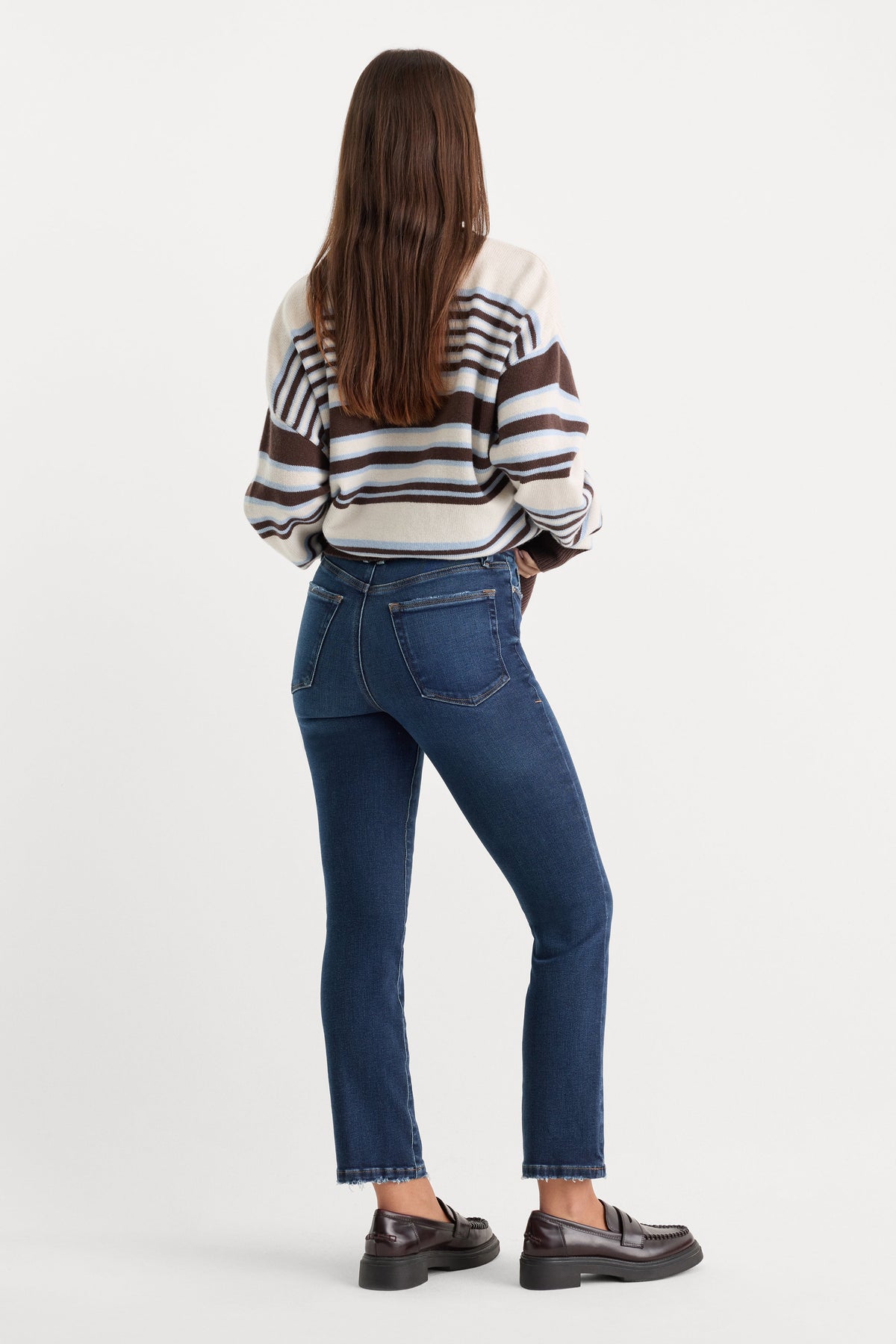 Premium SOFT TECH GOOD LEGS STRAIGHT JEANS INDIGO511