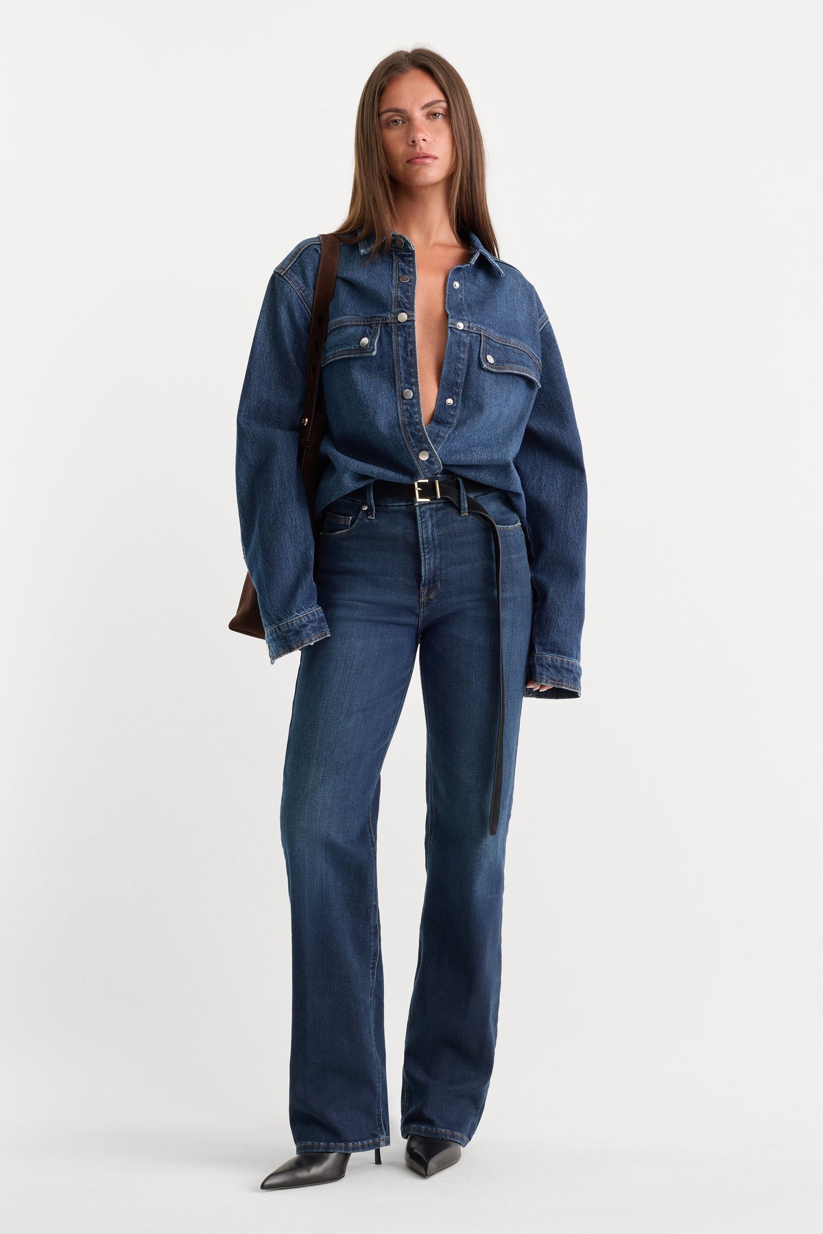 Premium SOFT TECH GOOD TRUE STRAIGHT JEANSINDIGO572