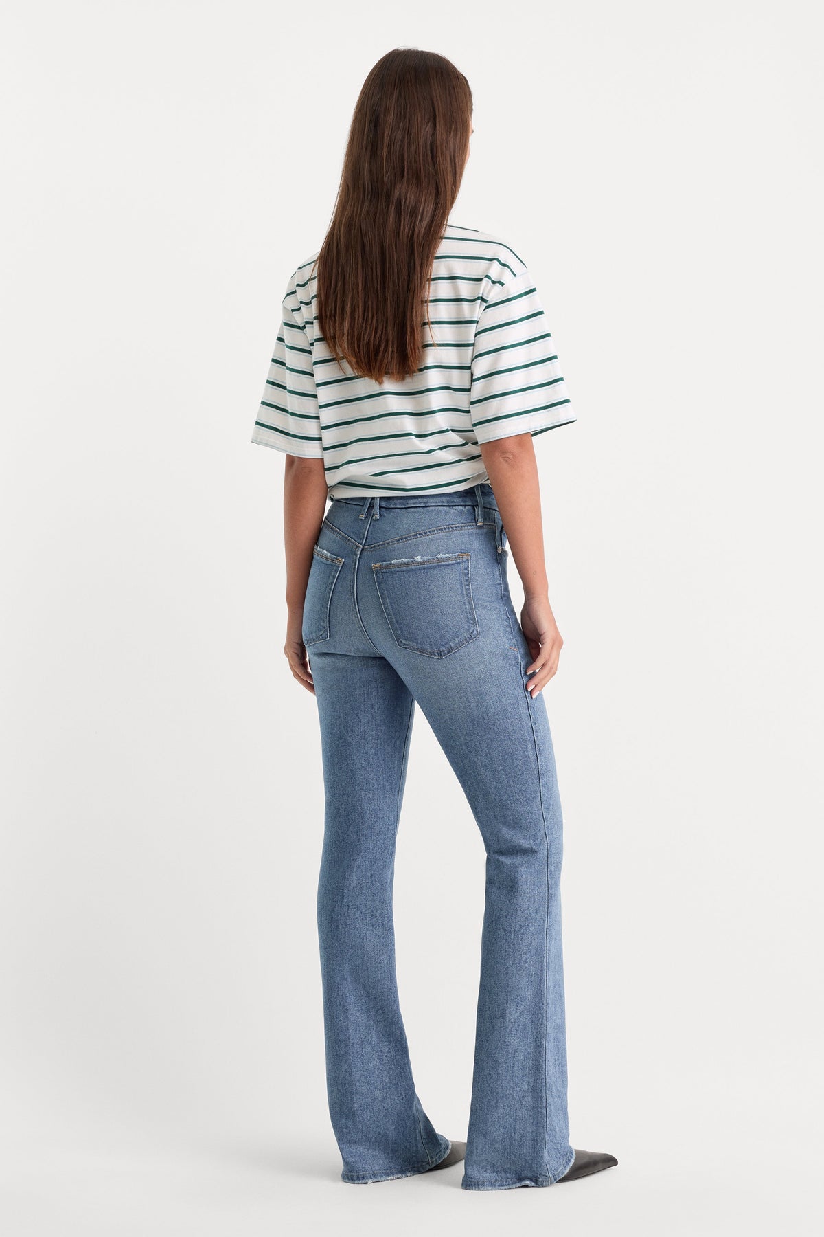 Premium SOFT TECH GOOD CLASSIC BOOTCUT JEANS INDIGO627