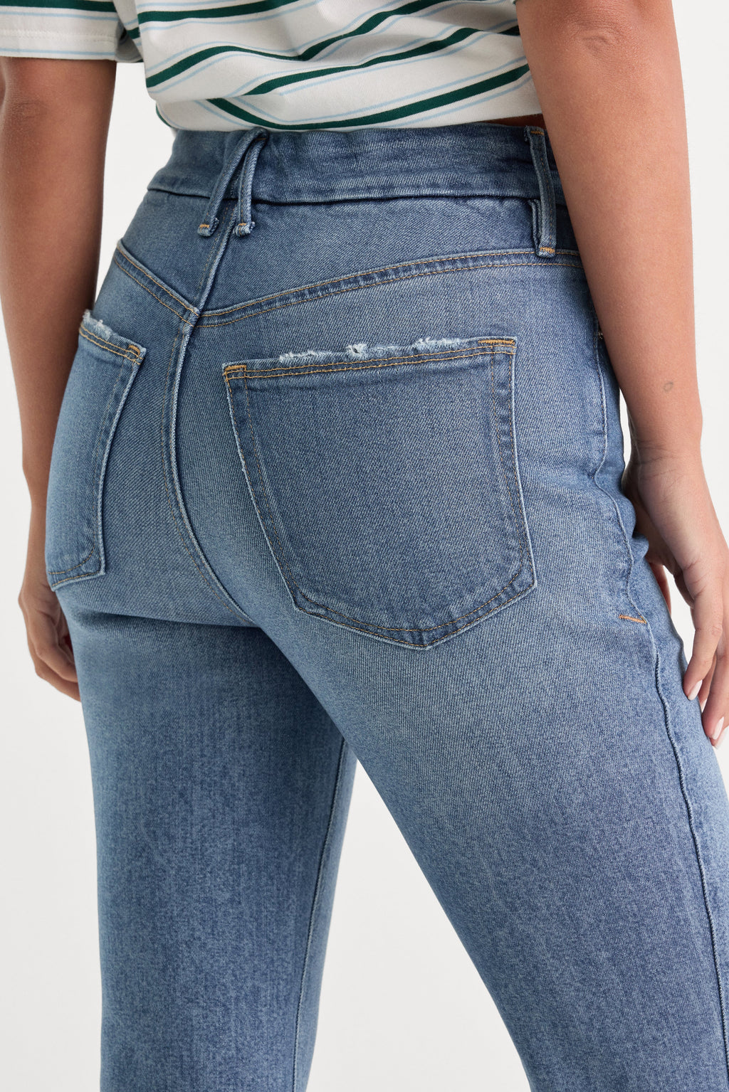 Premium SOFT TECH GOOD CLASSIC BOOTCUT JEANS INDIGO627