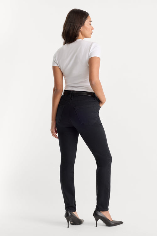 Premium ALWAYS FITS GOOD LEGS SKINNY JEANS BLACK165