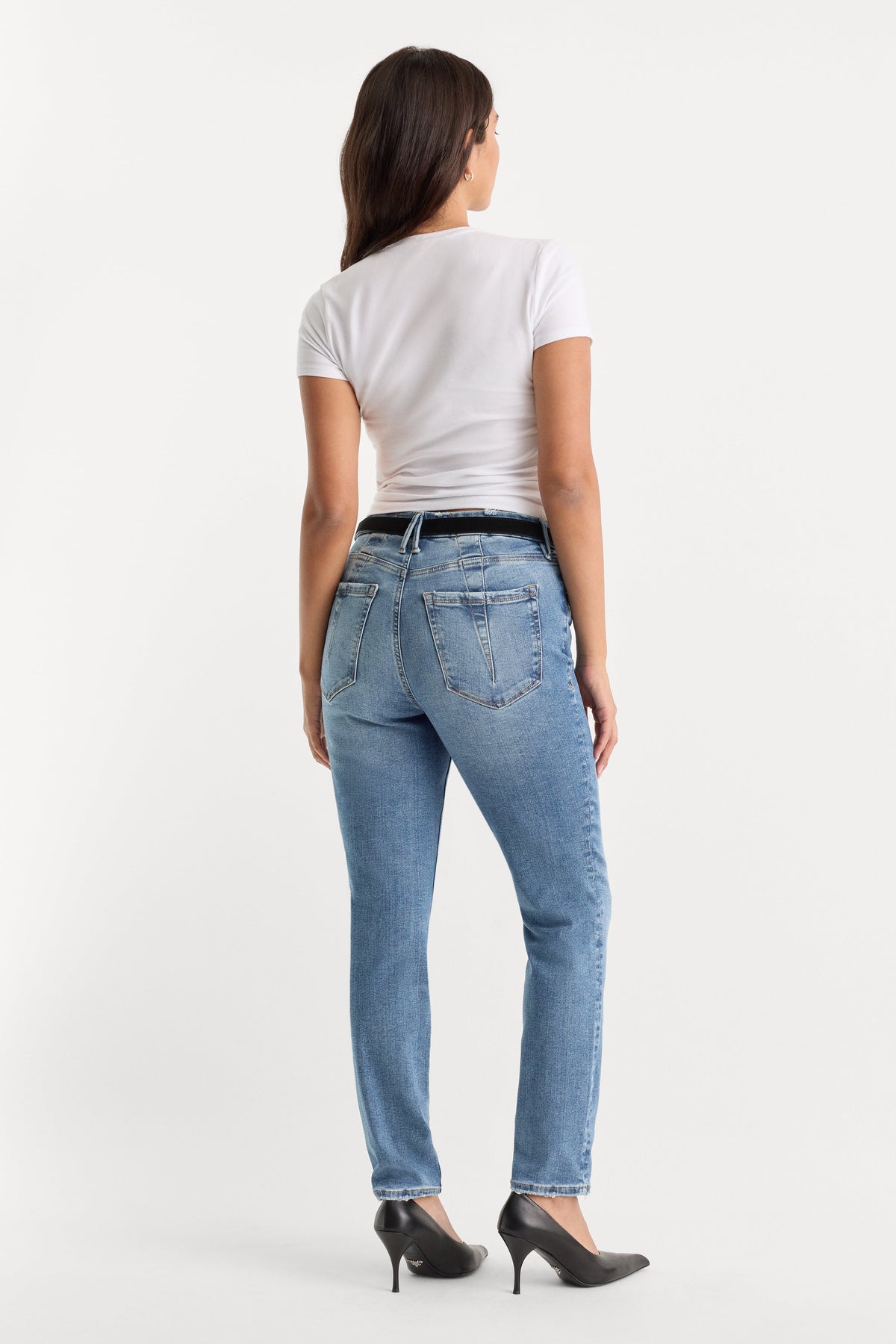 Premium ALWAYS FITS GOOD LEGS SKINNY JEANS INDIGO316