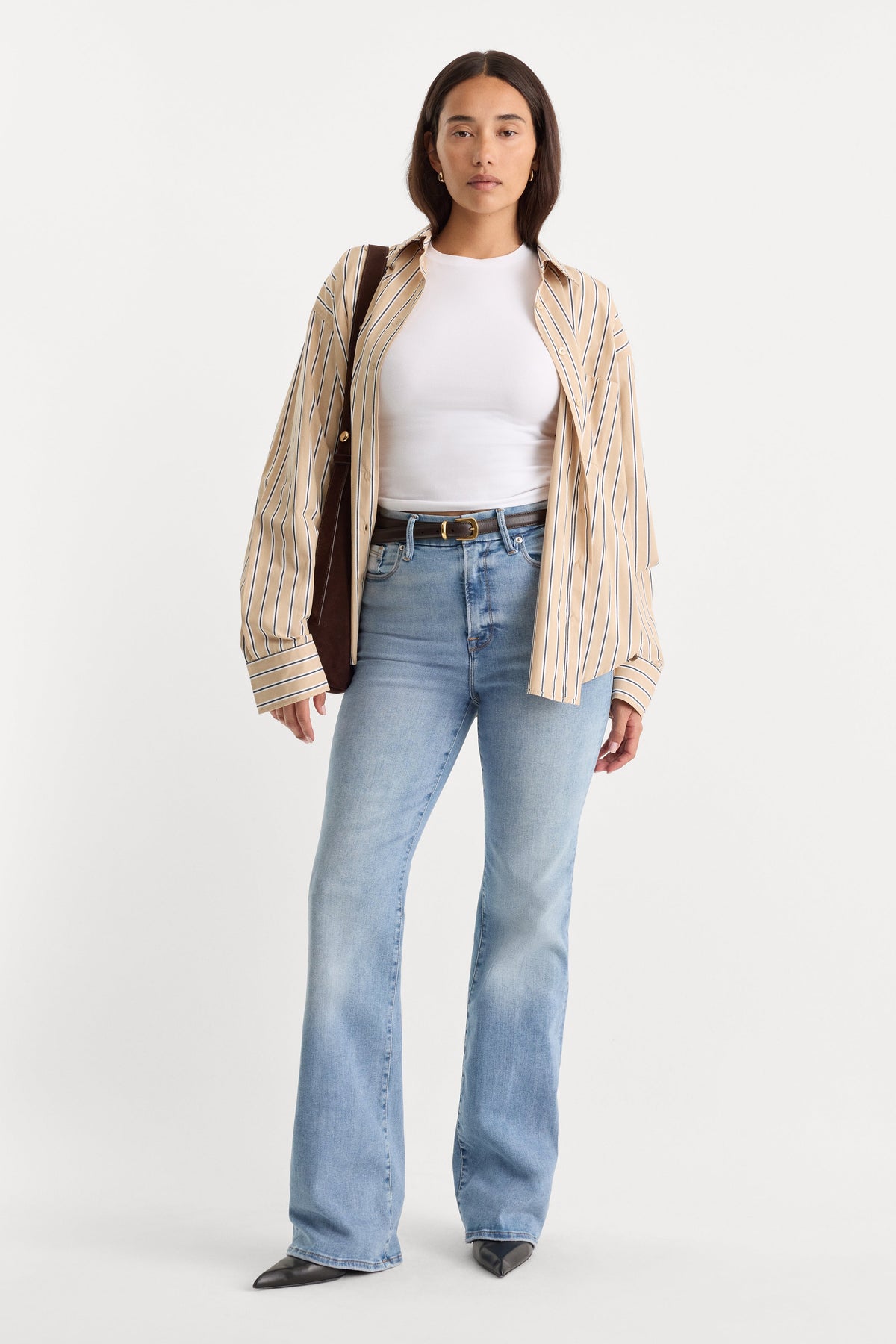 Premium ALWAYS FITS GOOD CLASSIC BOOTCUT JEANS INDIGO448