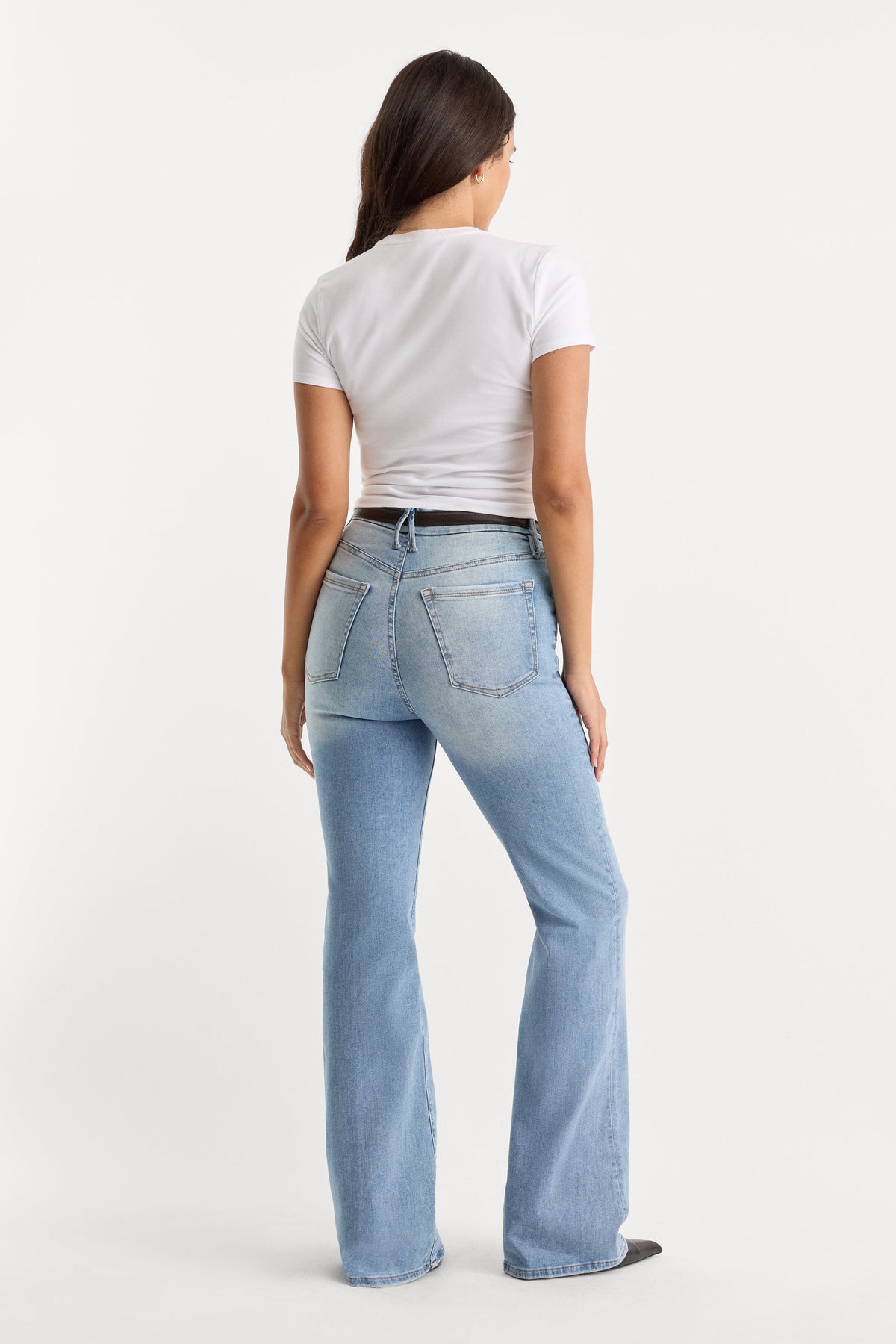 Premium ALWAYS FITS GOOD CLASSIC BOOTCUT JEANS INDIGO448
