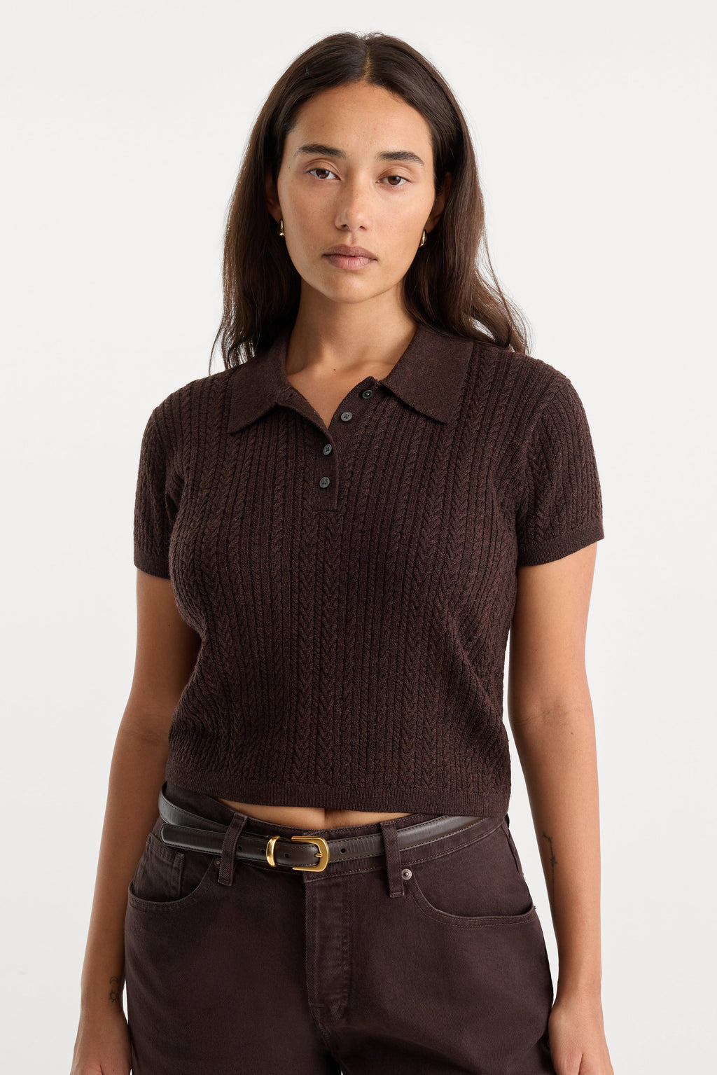 Premium THE MICRO CABLE POLO ESPRESSO