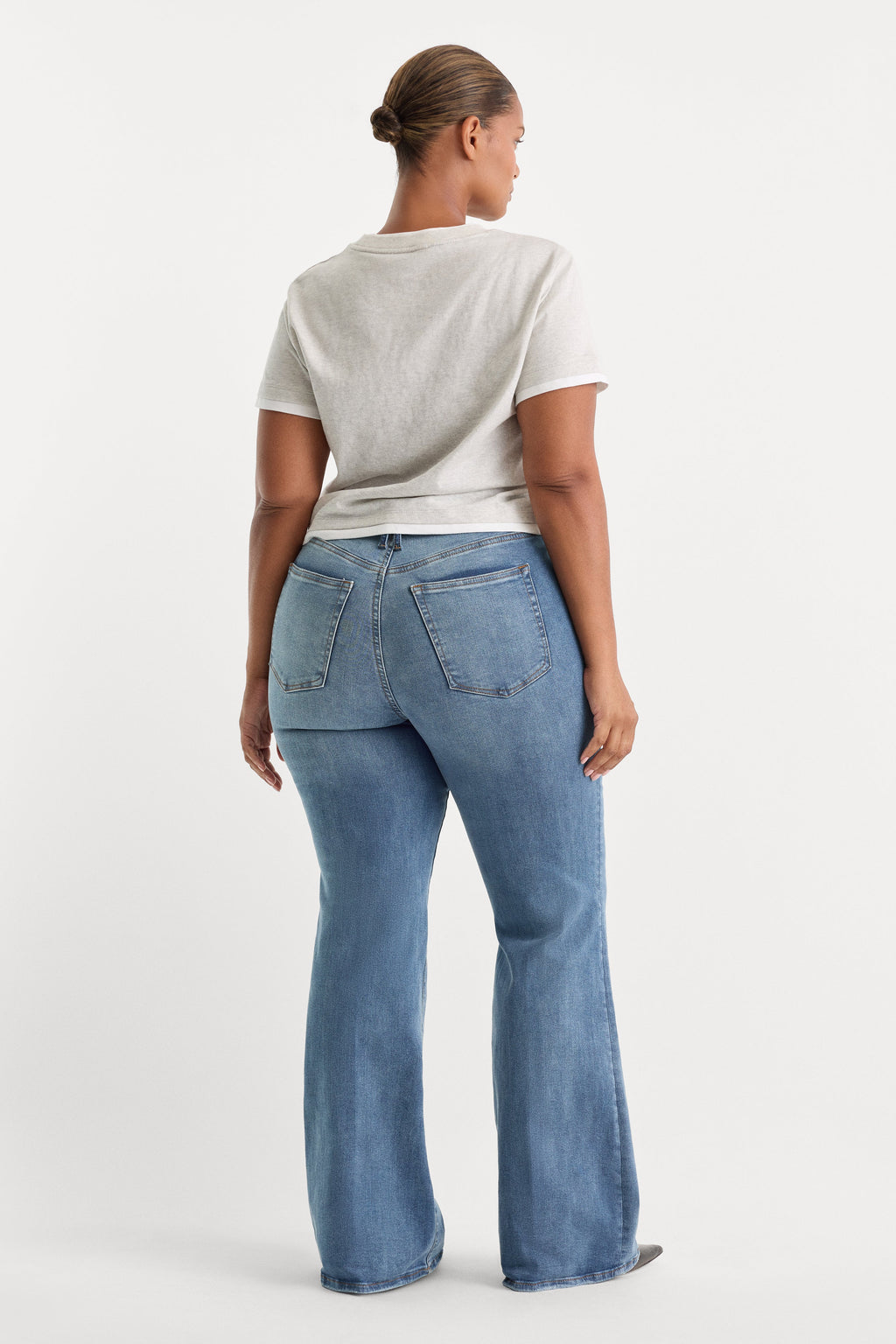 Premium ALWAYS FITS GOOD CLASSIC BOOTCUT JEANS INDIGO316