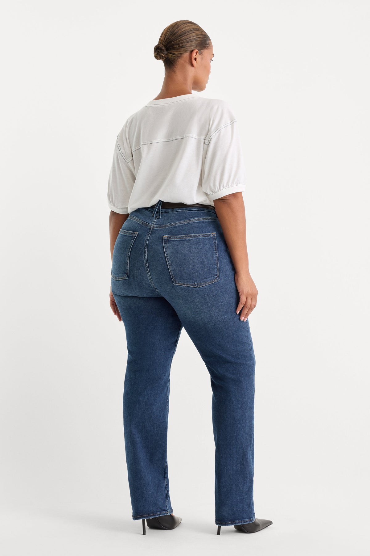 Premium ALWAYS FITS GOOD LEGS STRAIGHT JEANS INDIGO571