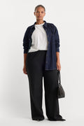 Premium THE PULL ON TROUSER BLACK001
