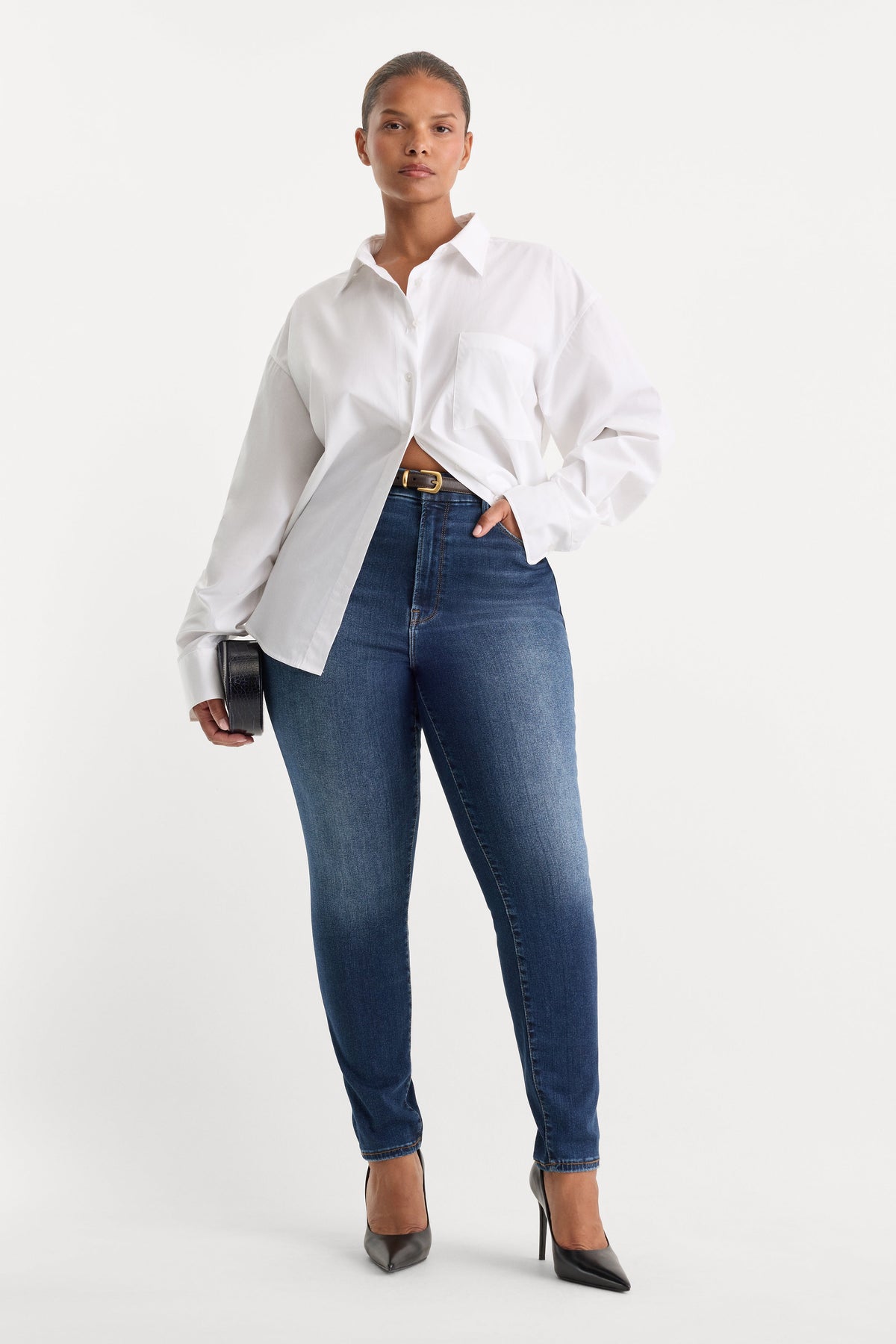 Premium ALWAYS FITS GOOD LEGS SKINNY JEANS INDIGO446