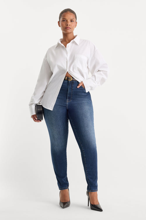 Premium ALWAYS FITS GOOD LEGS SKINNY JEANS INDIGO446