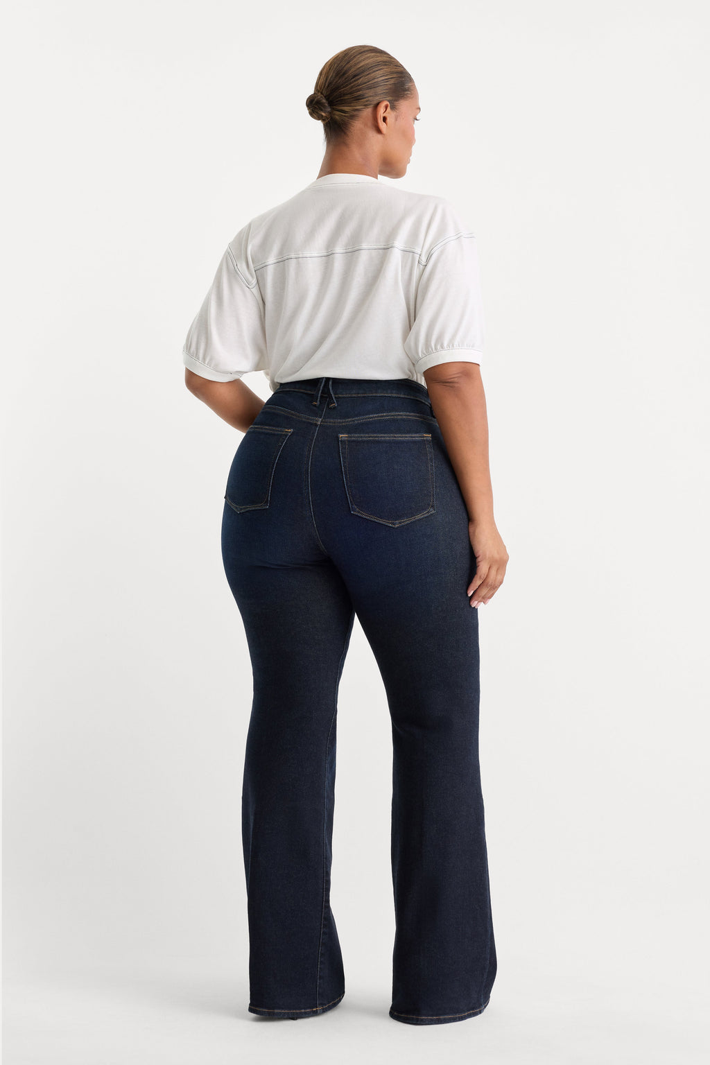 Premium GOOD LEGS FLARE JEANS INDIGO1308