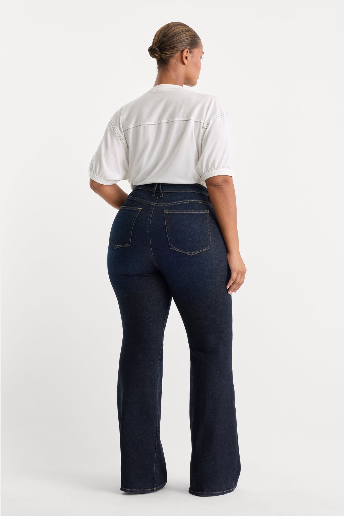 Premium GOOD LEGS FLARE JEANS INDIGO1308