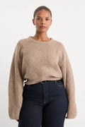 Premium THE CHUNKY KNIT SWEATER DUSK