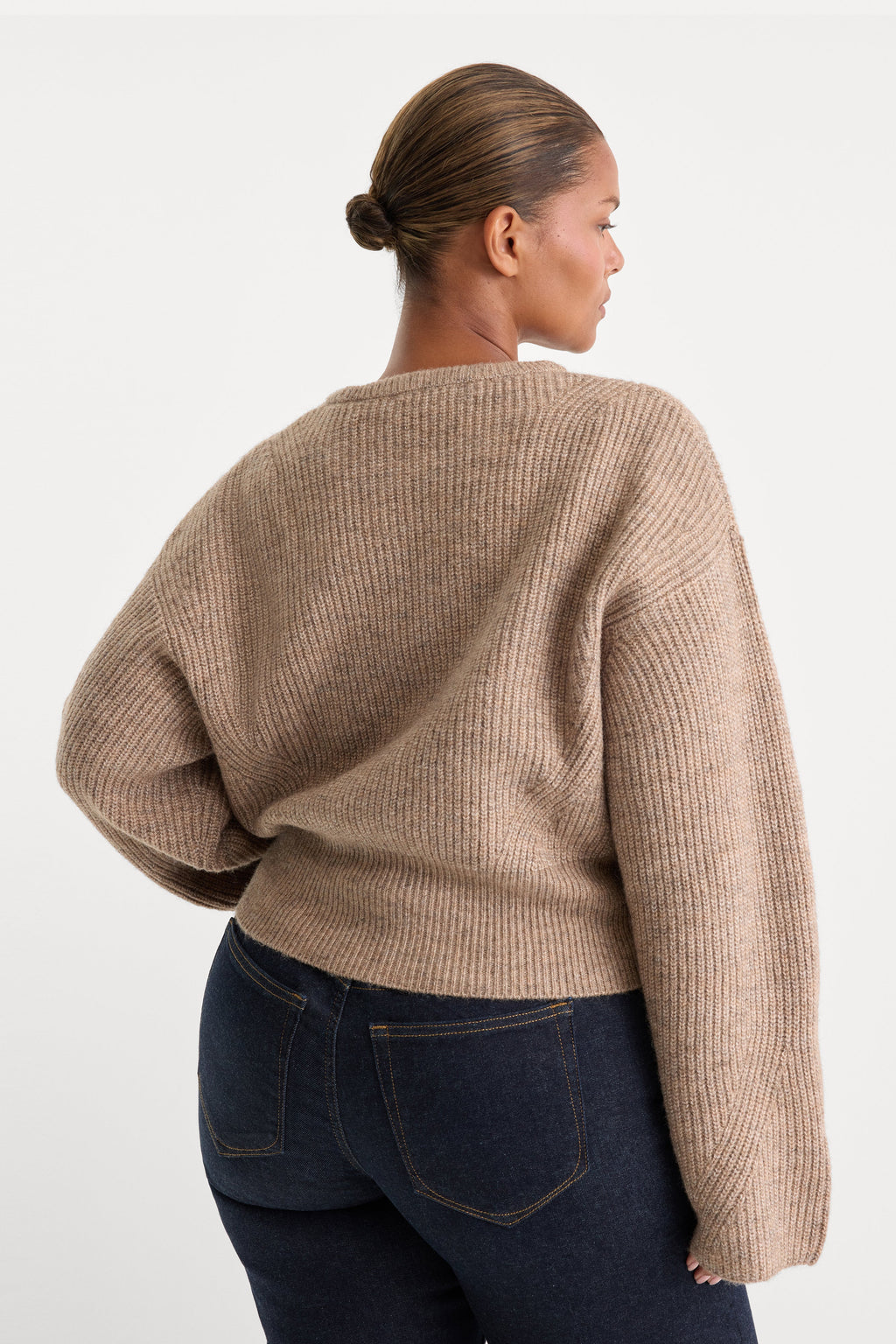 Premium THE CHUNKY KNIT SWEATER DUSK