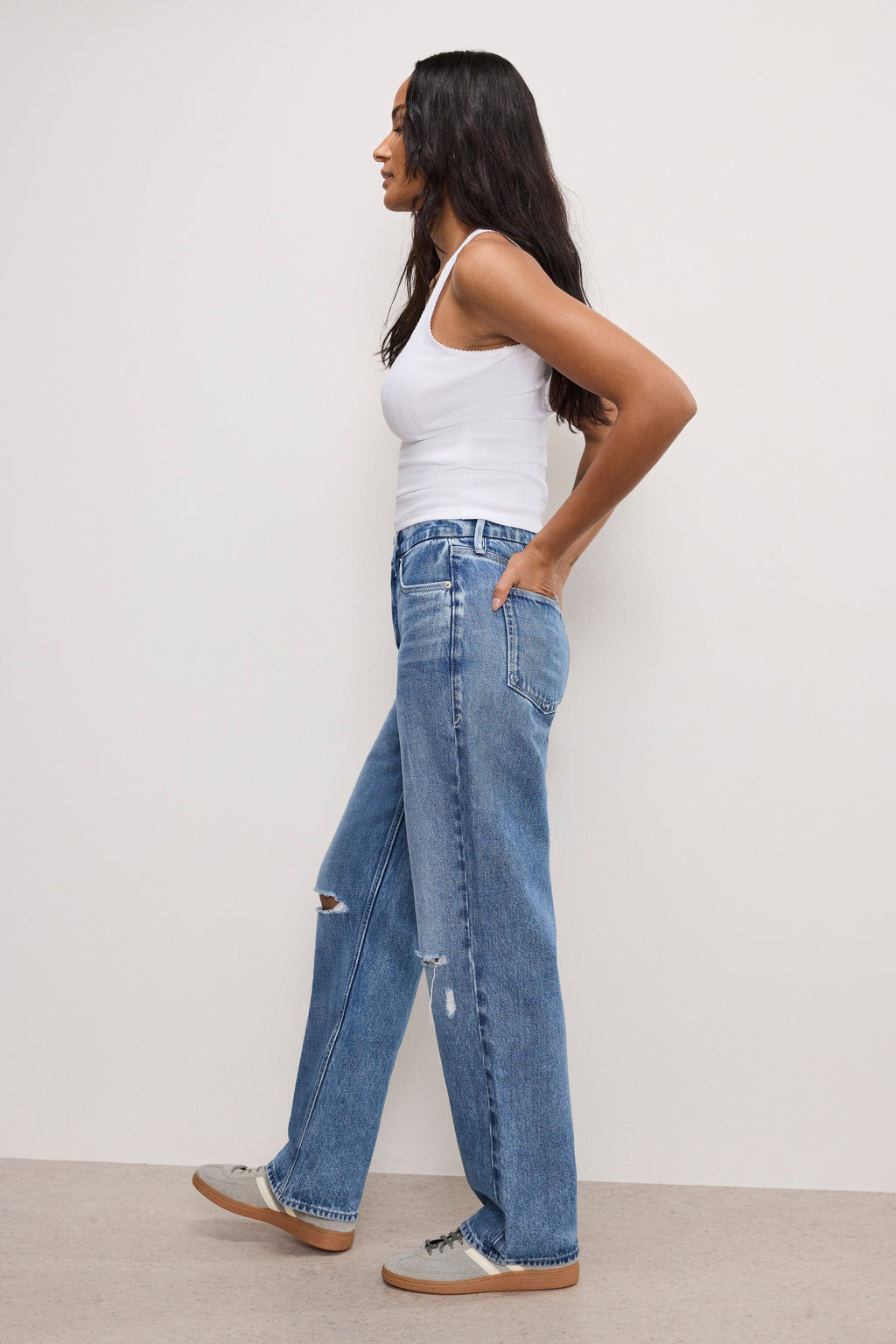 Premium GOOD 90S RELAXED JEANS INDIGO893