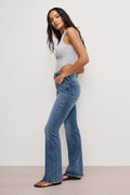Premium COMPRESSION GOOD CLASSIC BOOTCUT JEANS INDIGO254