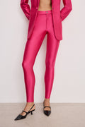 Premium COMPRESSION SHINE GOOD WAIST LEGGINGS BALLERINA PINK004