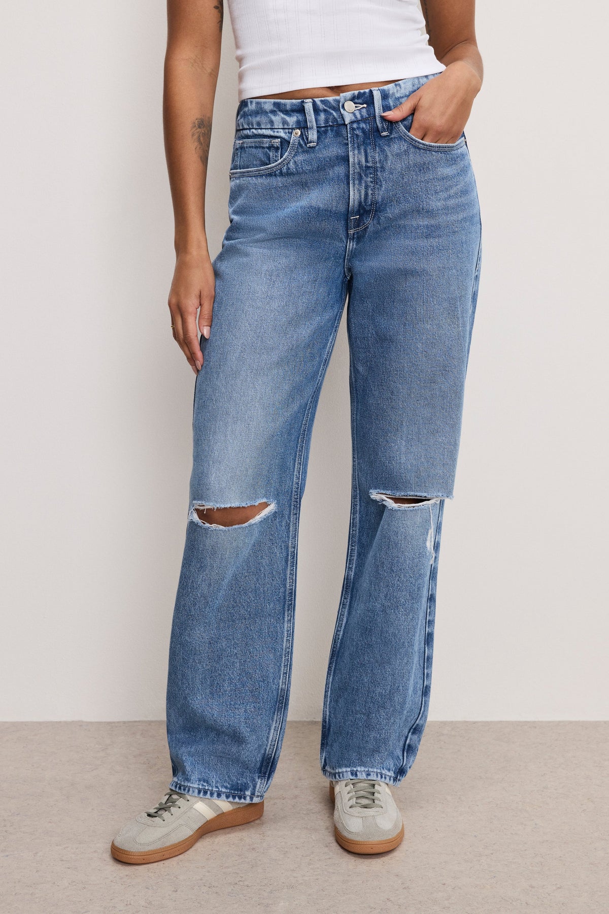 Premium GOOD 90S RELAXED JEANS INDIGO893