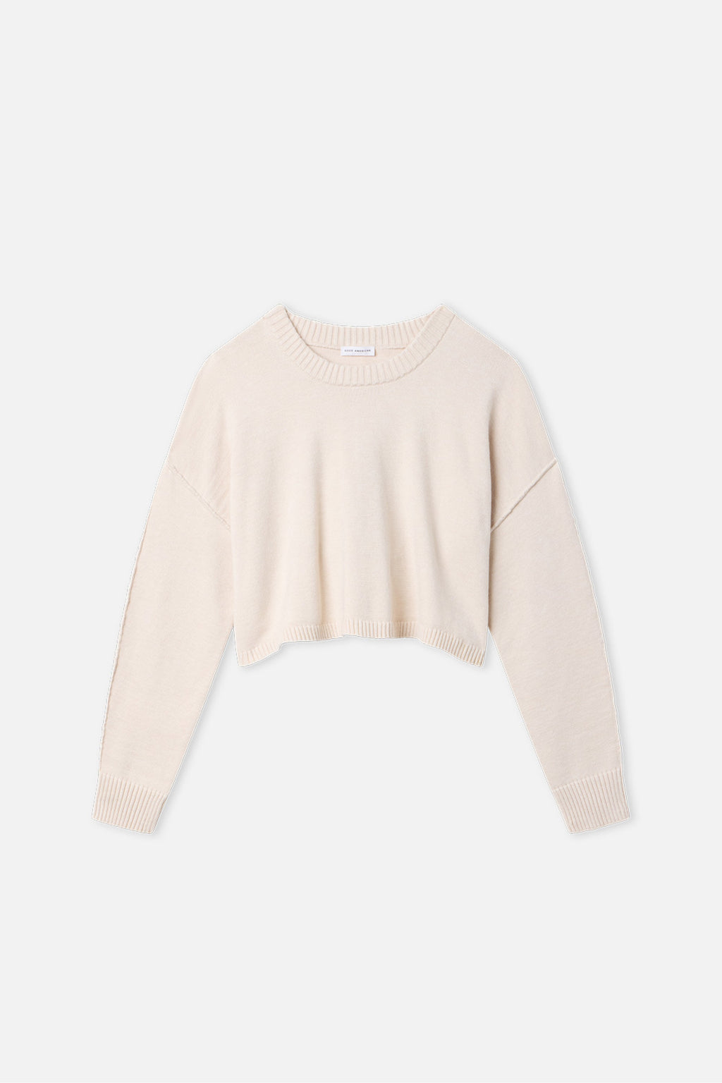 Premium COZY KNIT CREW NECK VANILLA001