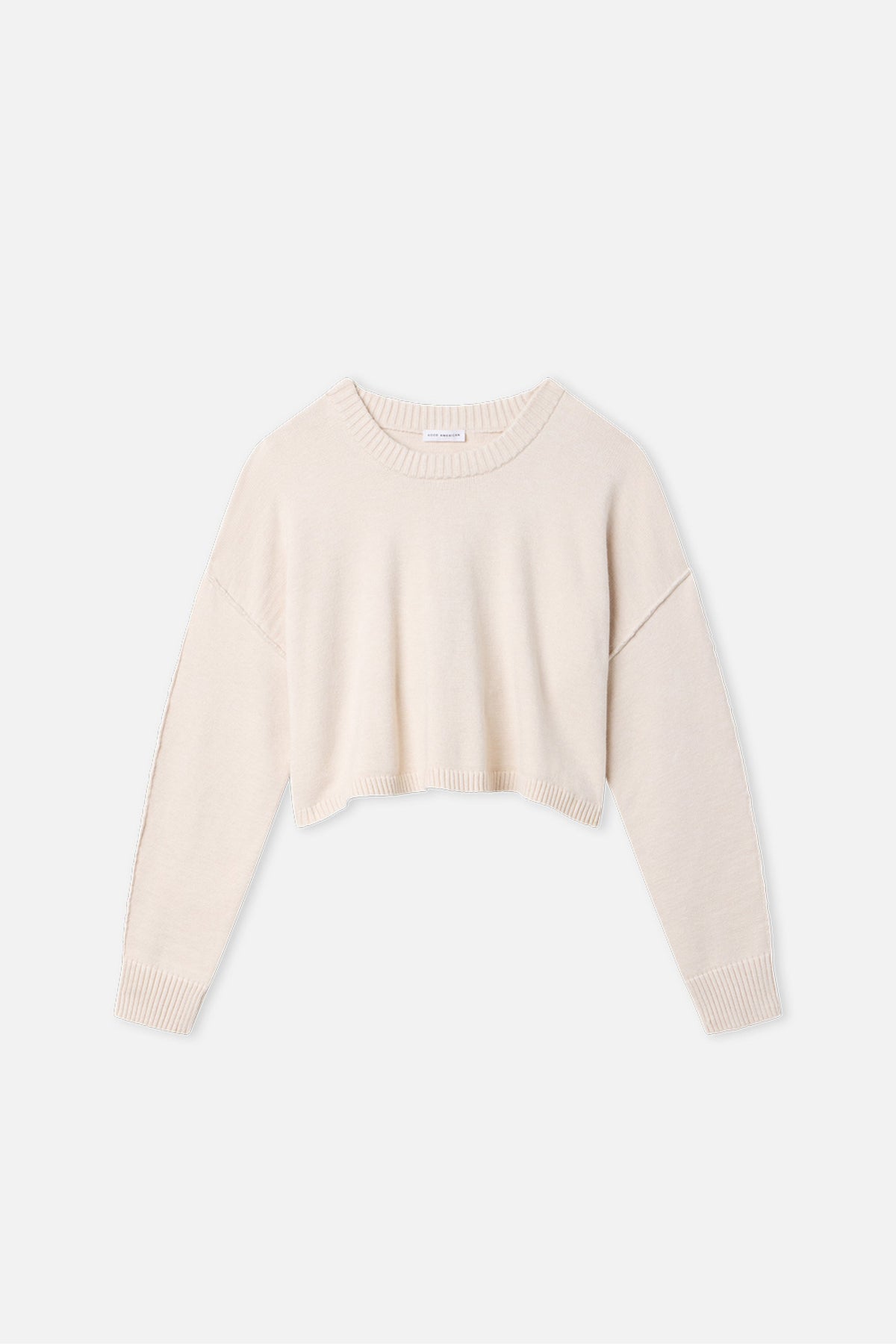 Premium COZY KNIT CREW NECK VANILLA001
