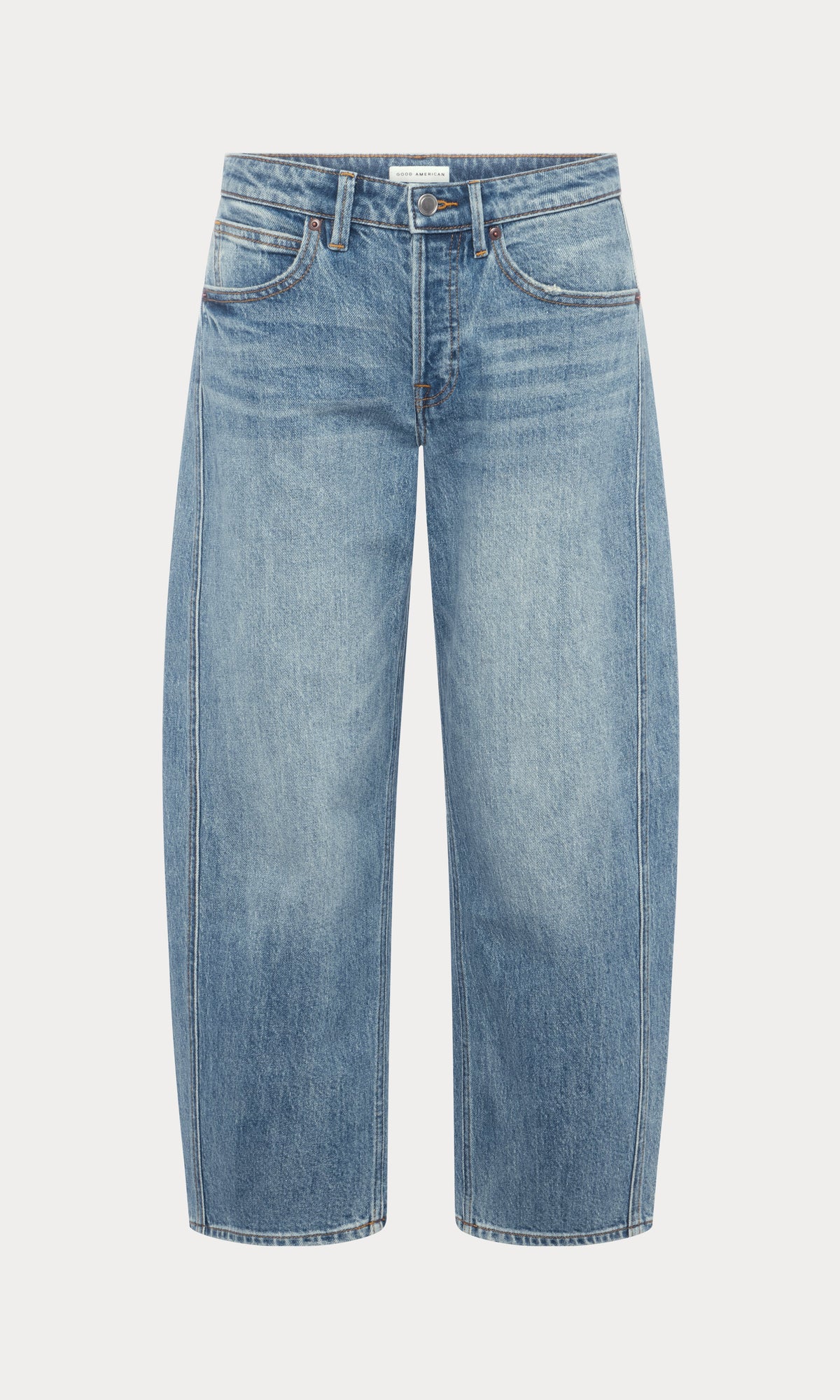 Premium VINTAGE BARREL ANKLE JEANS INDIGO1350