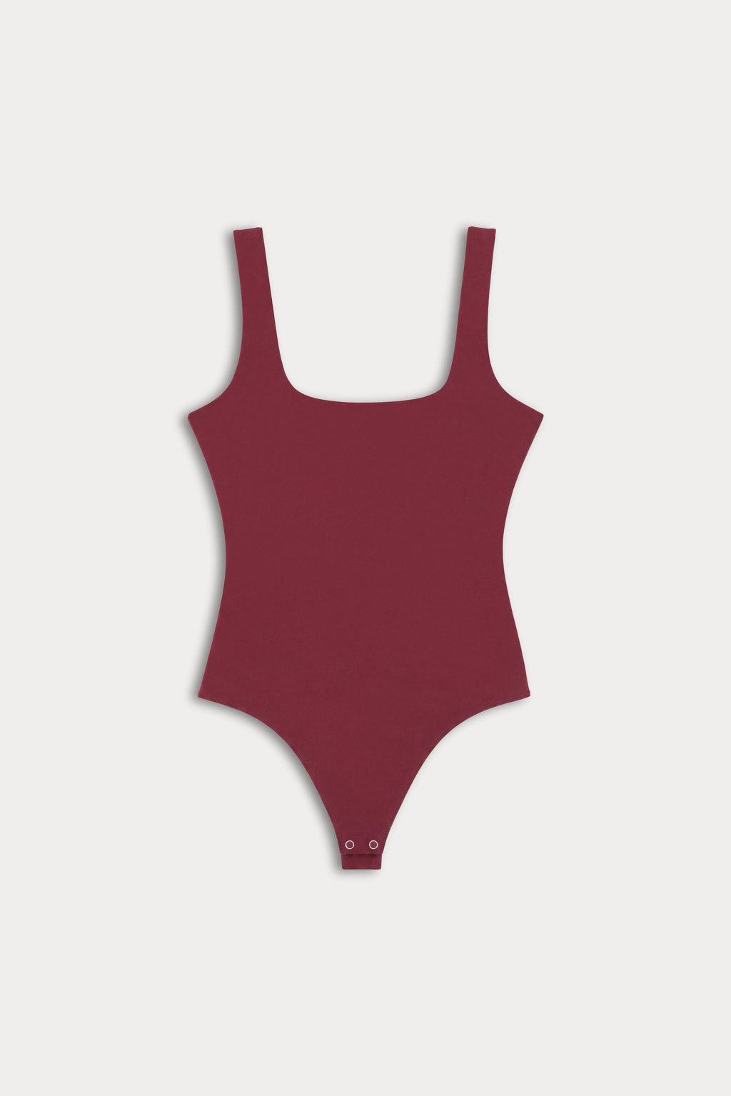 Premium THE SCULPTING MODERN TANK BODYSUIT BERRY NOIR