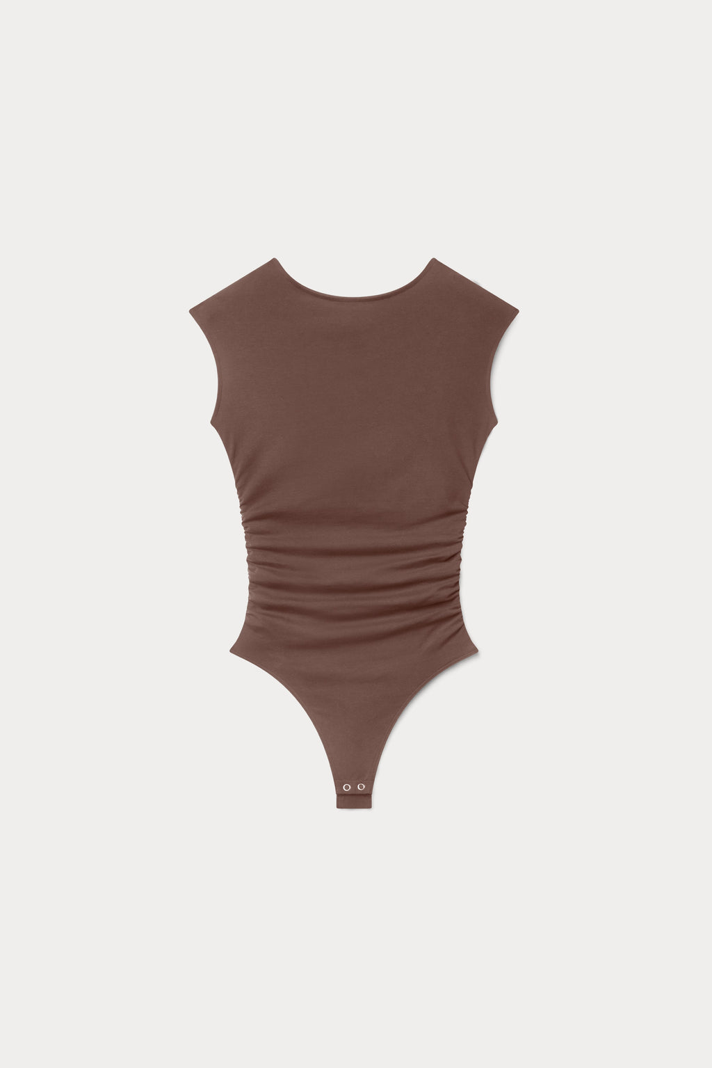 Premium SUPER STRETCH OPEN BACK BODY SUIT BITTER COCOA