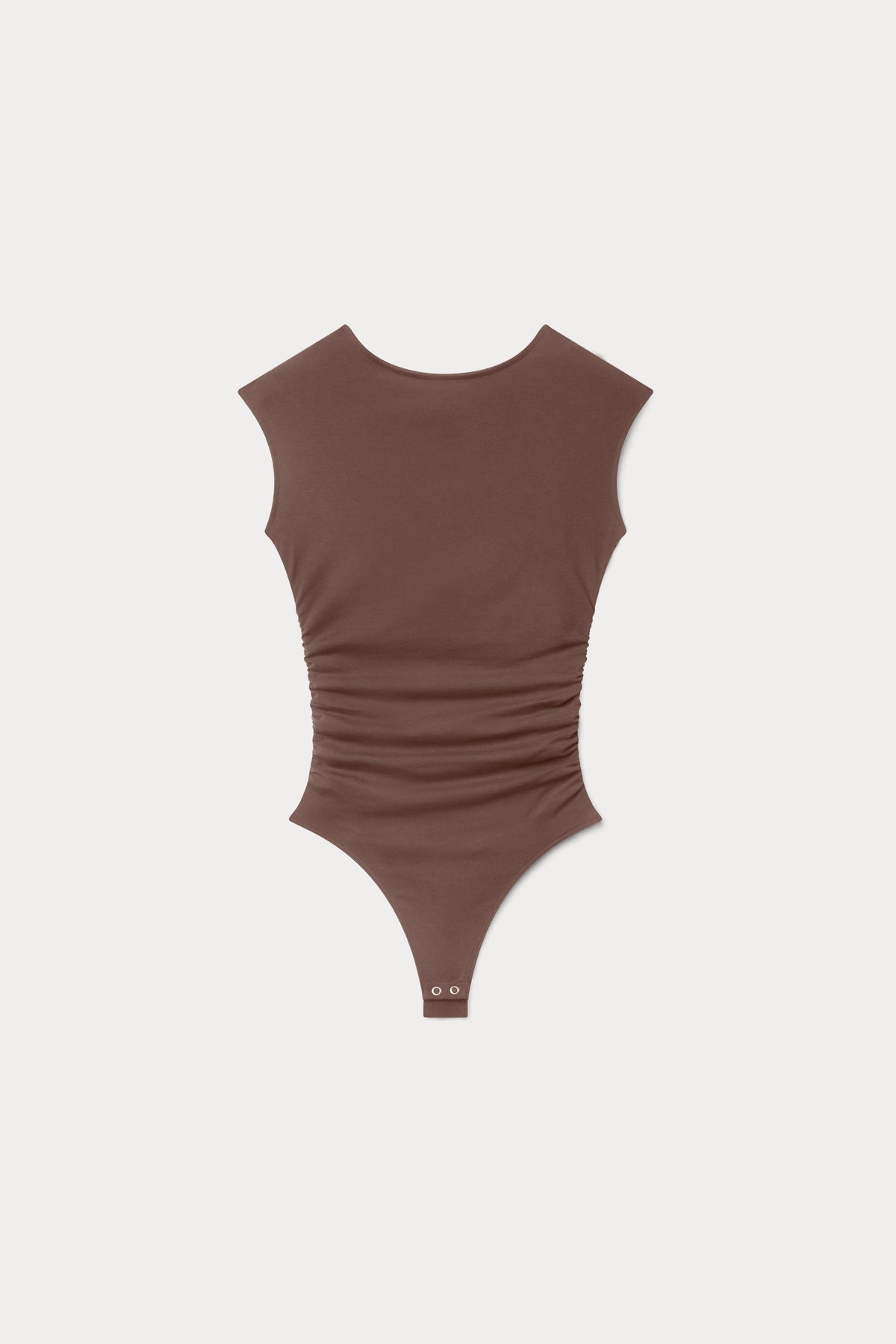 Premium SUPER STRETCH OPEN BACK BODY SUIT BITTER COCOA