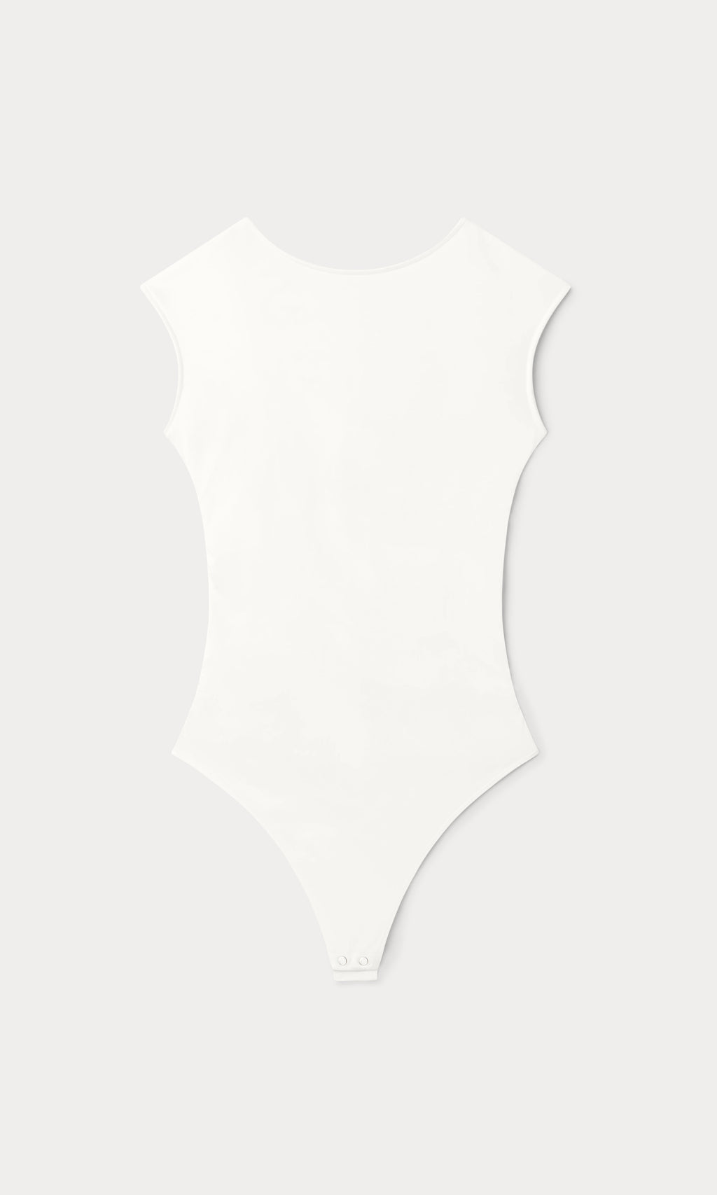 Premium THE OPEN BACK BODYSUIT WHITE001
