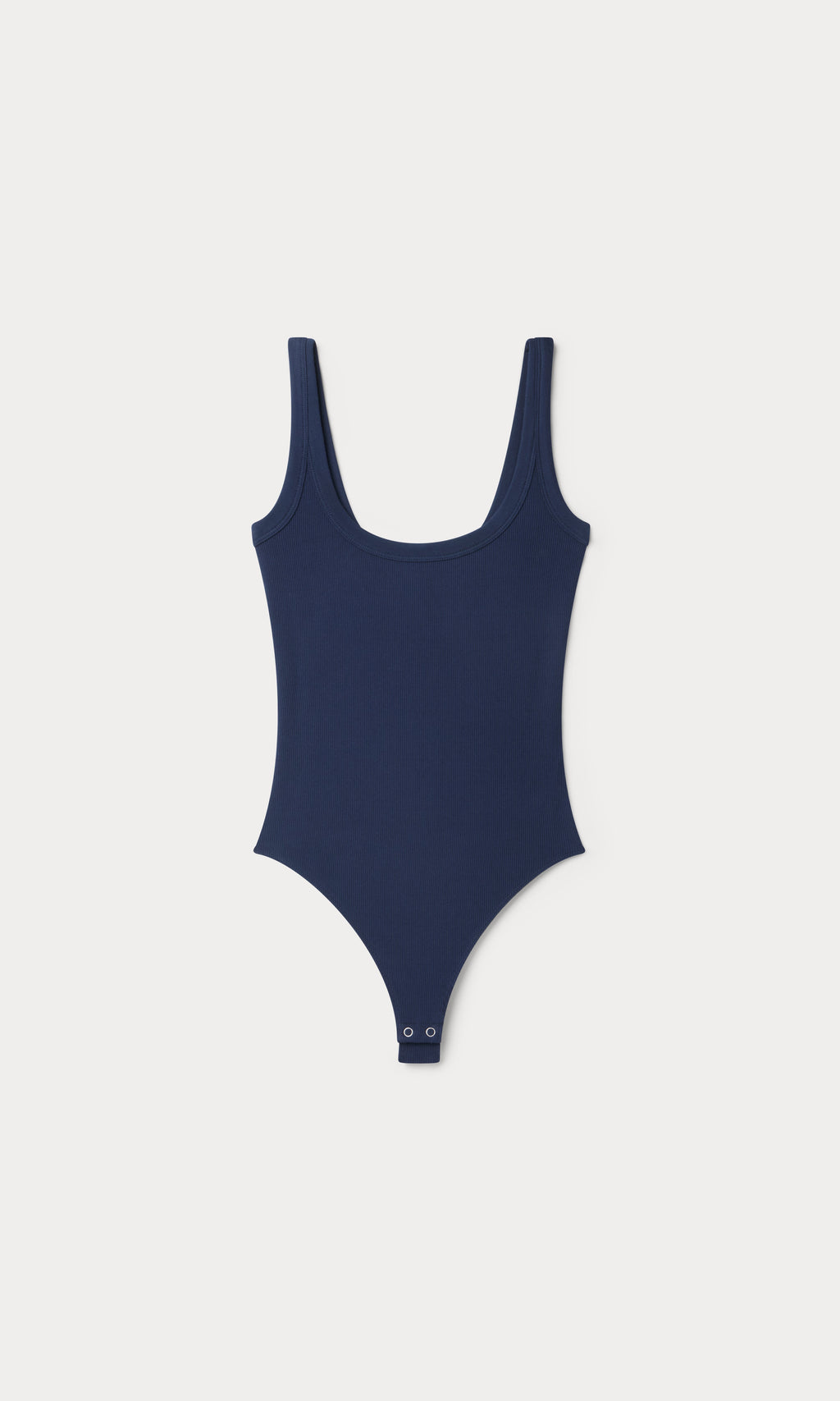 Premium MODAL RIB TANK BODYSUIT HORIZON INK
