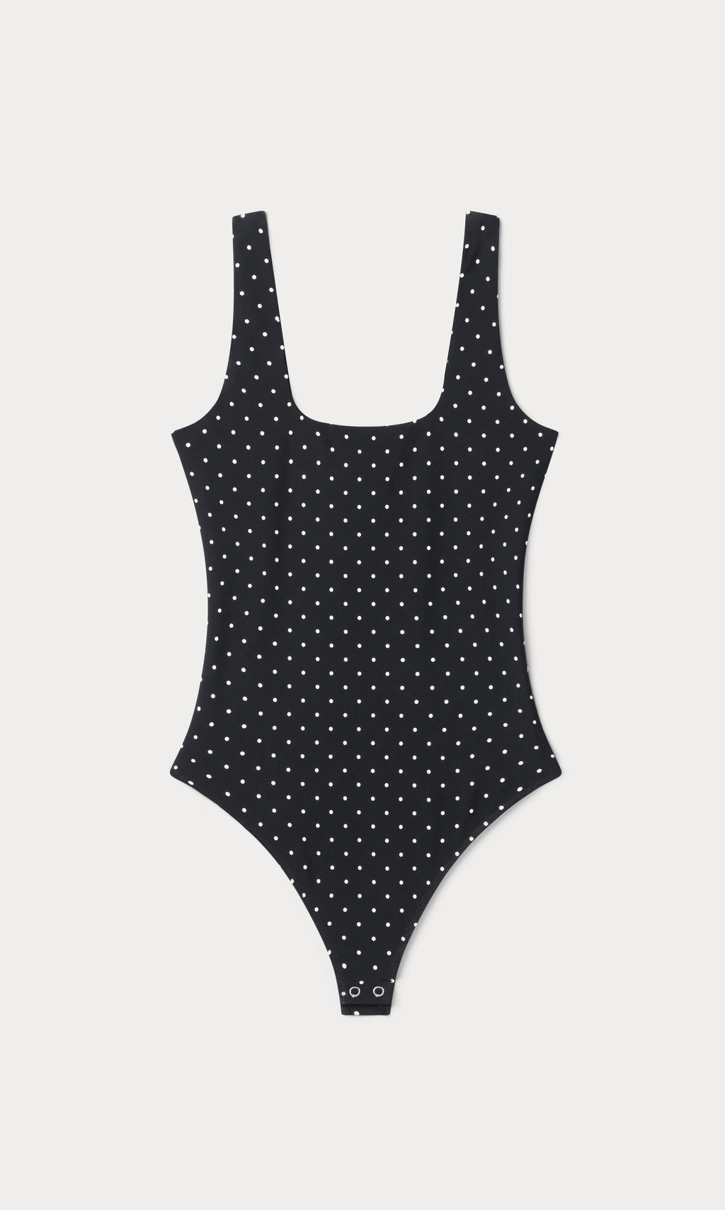 Premium THE WEIGHTLESS SCULPTING MODERN TANK BODYSUIT MINI DOT BLACK