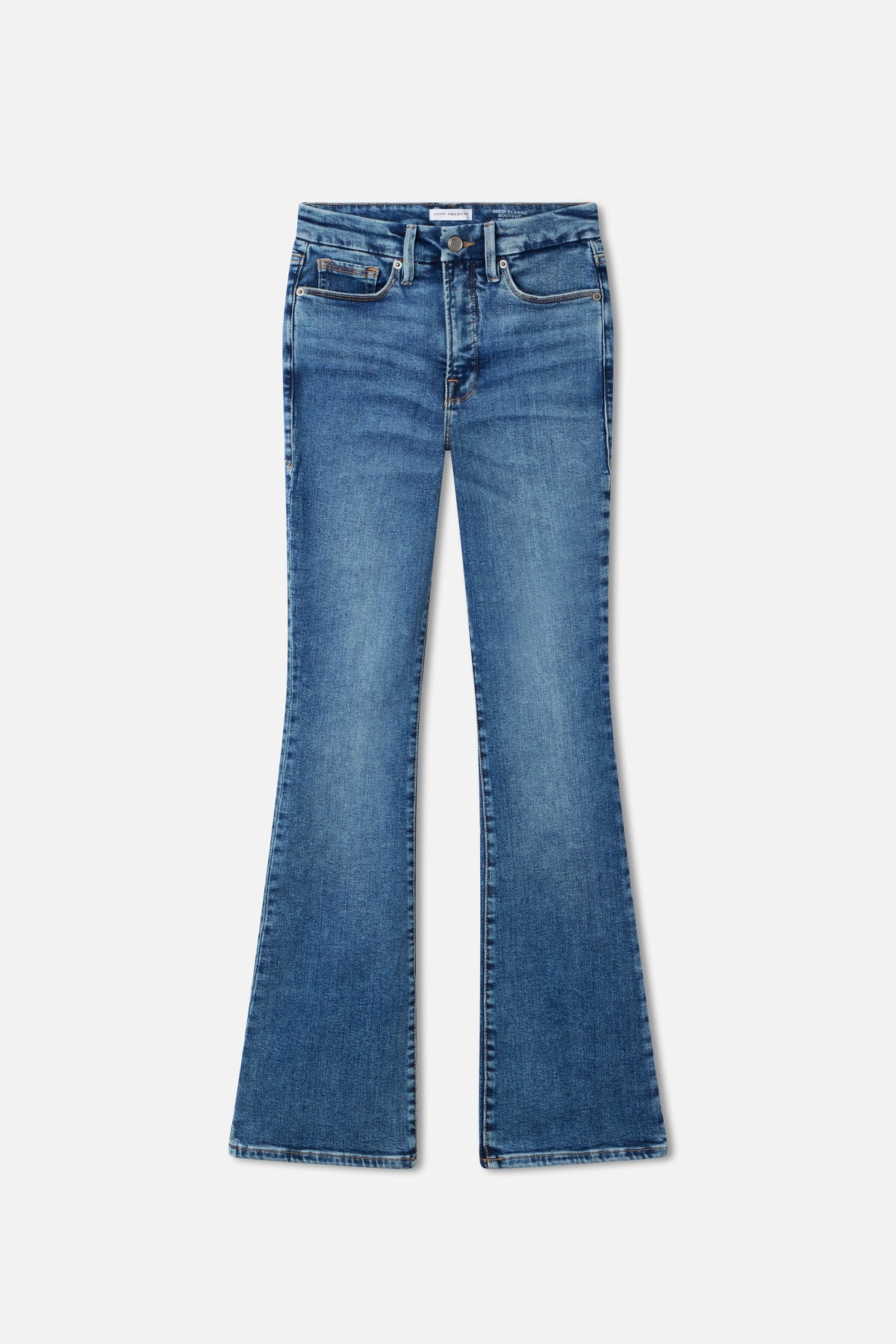 Premium COMPRESSION GOOD CLASSIC BOOTCUT JEANS INDIGO254