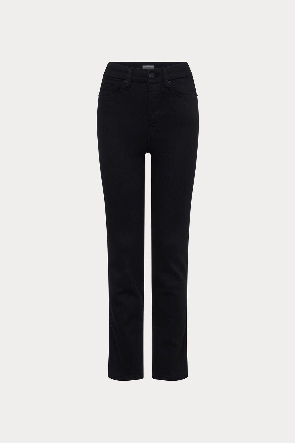 Premium NEVER FADE GOOD CURVE STRAIGHT JEANS BLACK