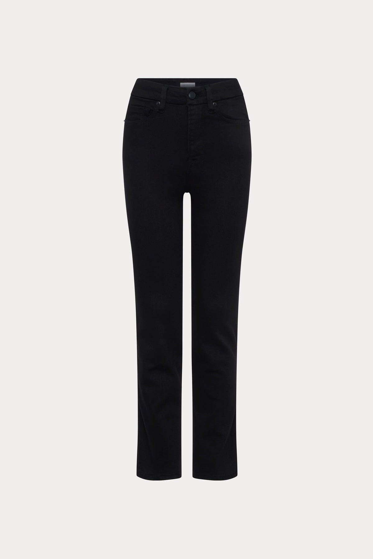Premium NEVER FADE GOOD CURVE STRAIGHT JEANS BLACK