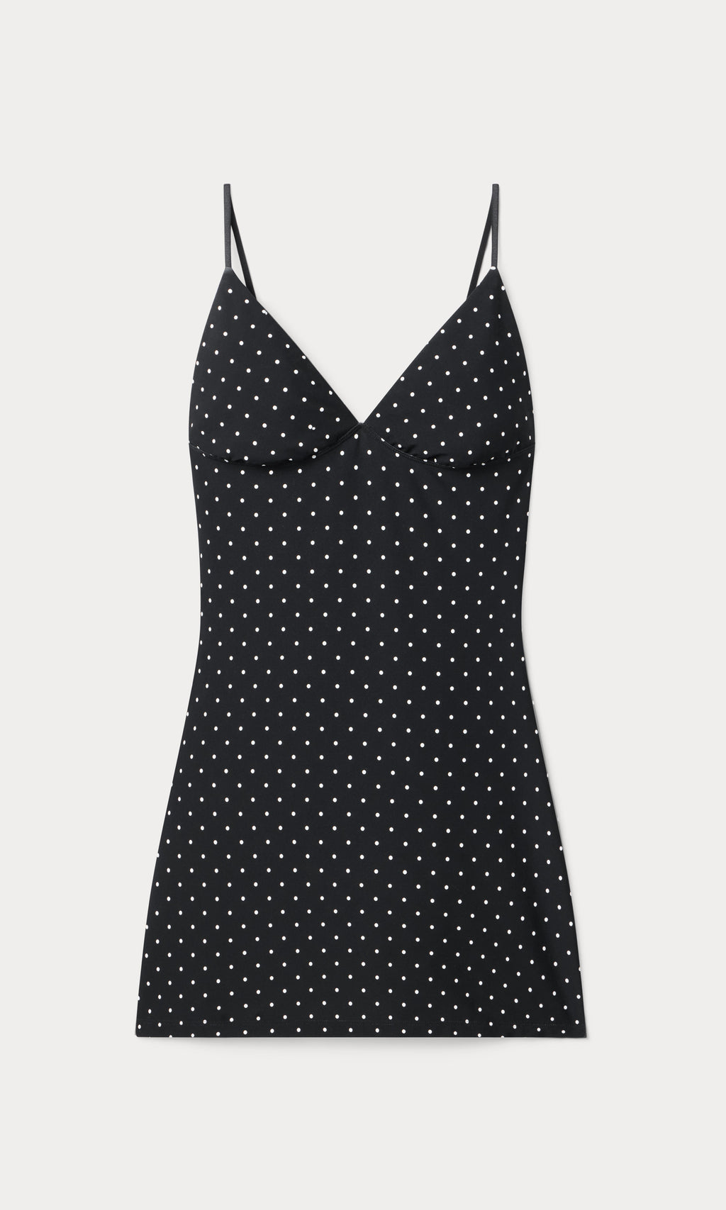 Premium THE WEIGHTLESS SCULPTING MINI DRESS MINI DOT BLACK